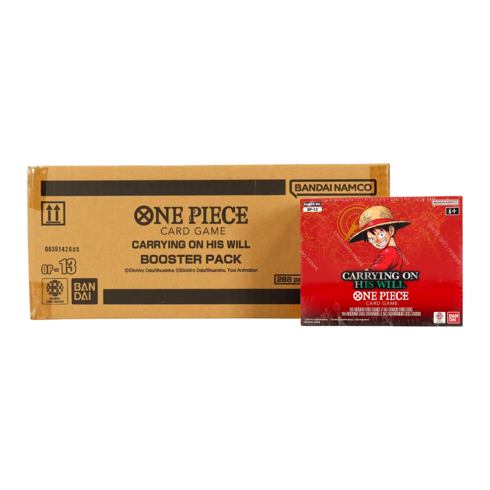 One Piece Card Game - Carry On His Will - Sealed Case - OP-13