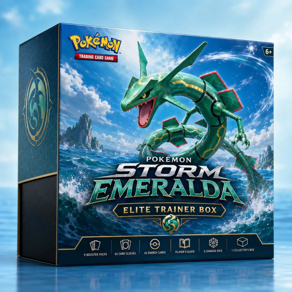 Pokémon TCG Storm Emeralda Elite Trainer Box