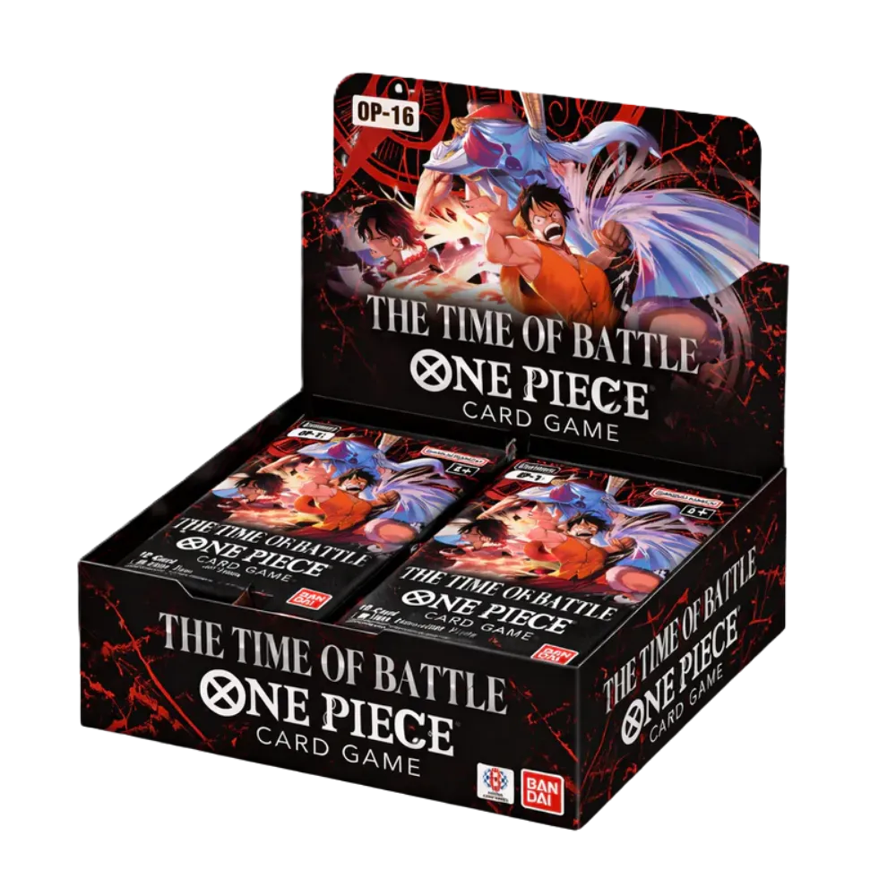 ワンピース カードゲーム One Piece TCG OP-16The Time of BattleBox One Piece Card Game - The Time Of Battle - Booster Box - OP16