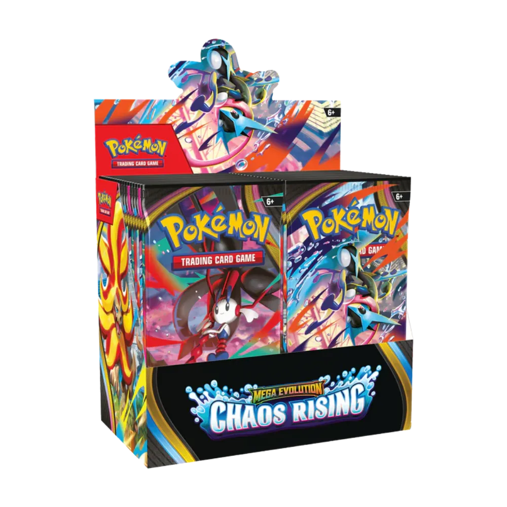 Pokmon- Mega Evolutions - Chaos Rising - Booster Box God Pack Games Pokmon- Mega Evolutions - Chaos Rising - Booster Box God Pack Games