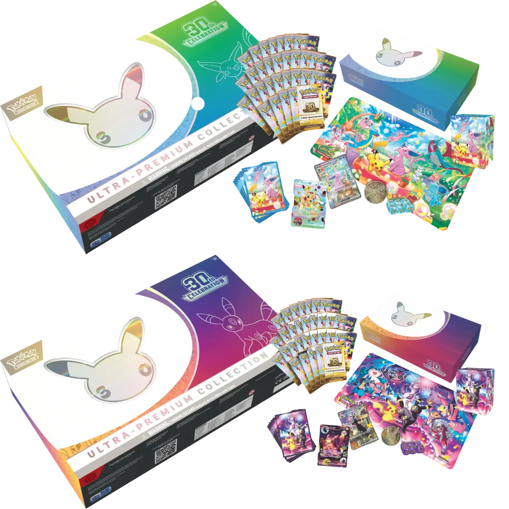 Pokémon 30th Celebration Ultra premium Collection Night And Day Sealed Case