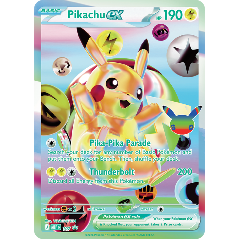 Pokémon 30th Celebrations Pikachu Day