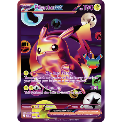 Pokémon 30th Celebrations Pikachu Night