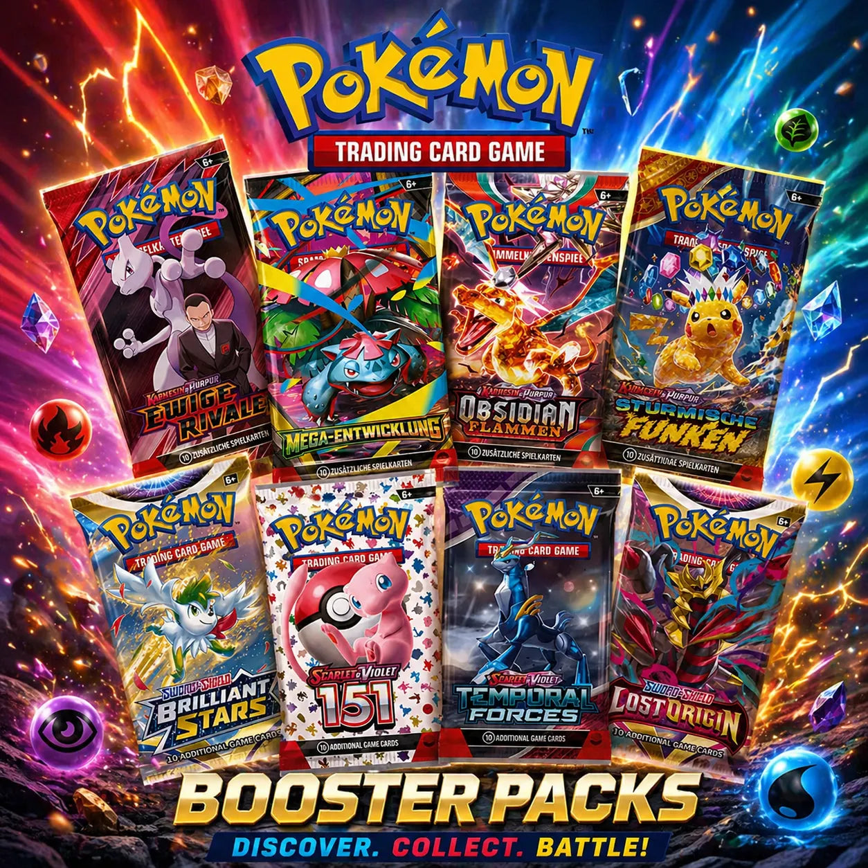 Pokémon Trading Card Game booster packs 
