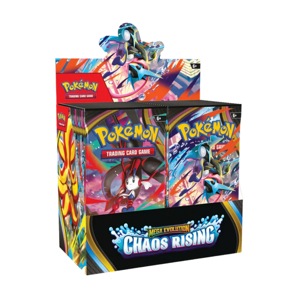 Pokémon- Mega Evolutions - Chaos Rising - Booster Box – God Pack Games
